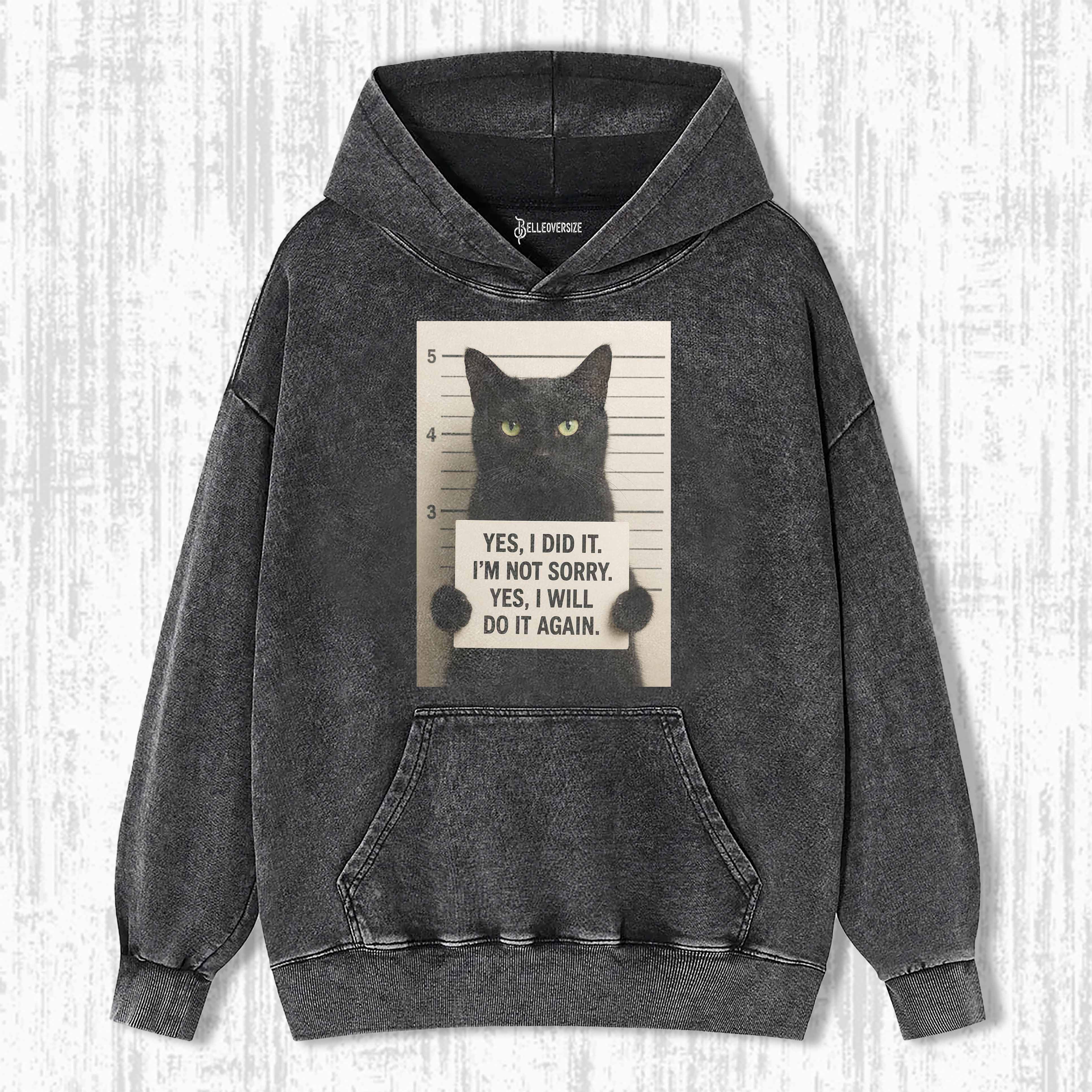WACKY CAT HOODIE 
