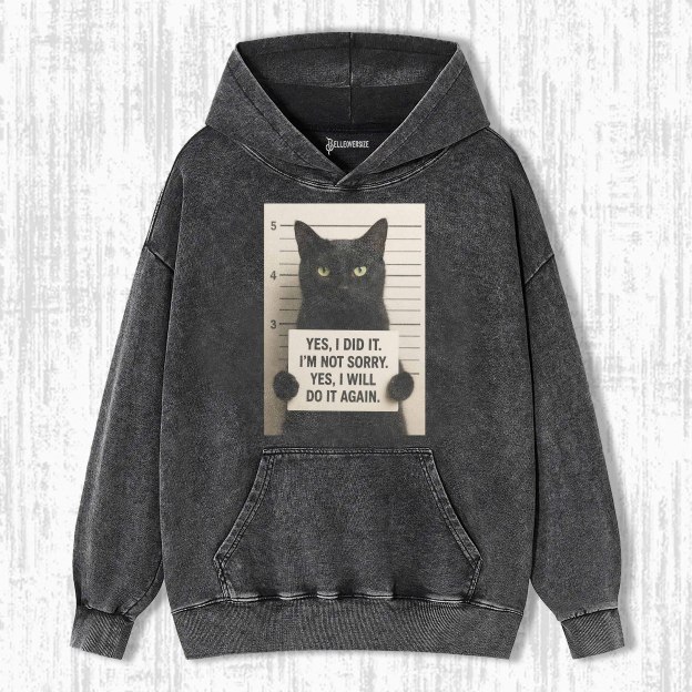 WACKY CAT HOODIE 