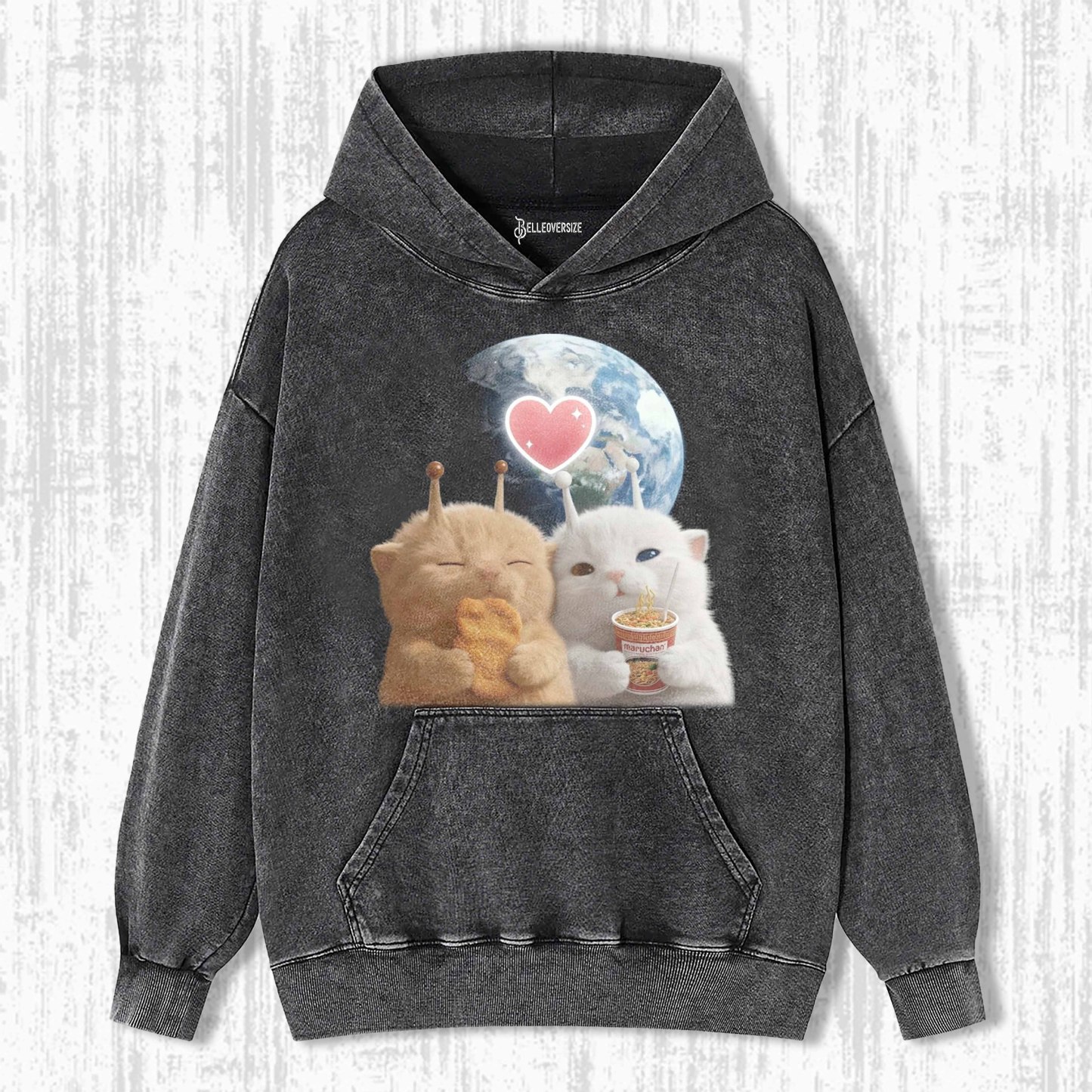 WACKY CAT HOODIE