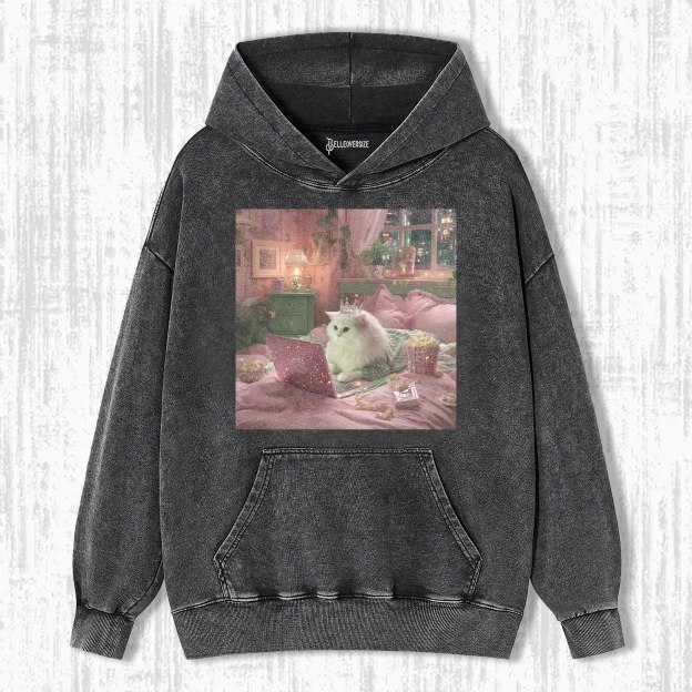 WACKY CAT HOODIE 