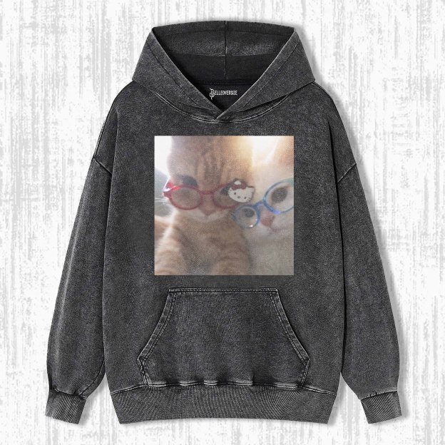 WACKY CAT HOODIE 