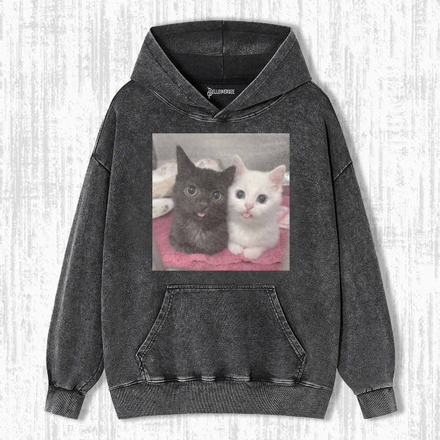 WACKY CAT HOODIE 