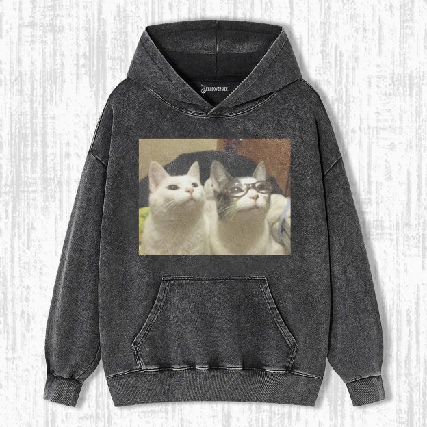 WACKY CAT HOODIE 