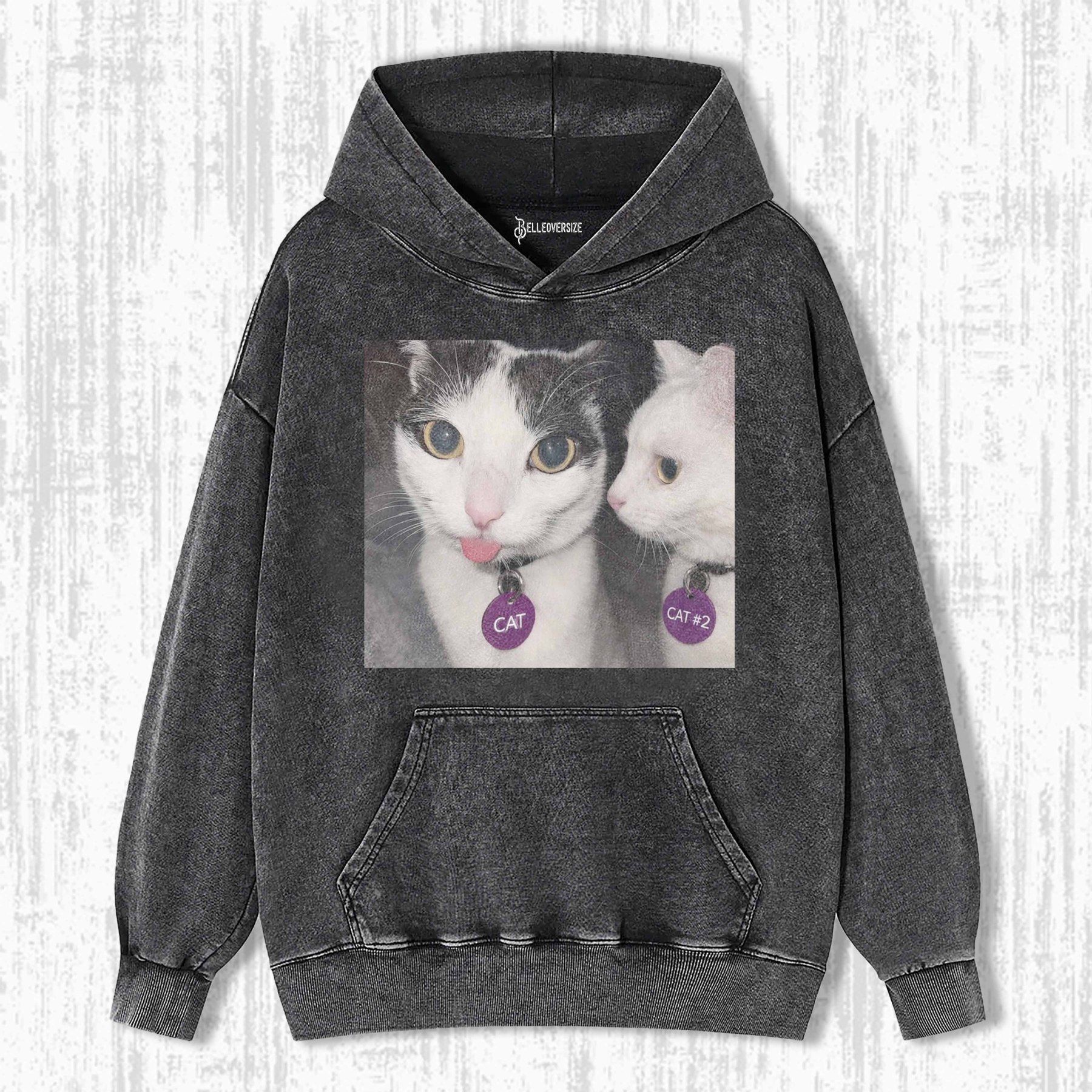 WACKY CAT HOODIE