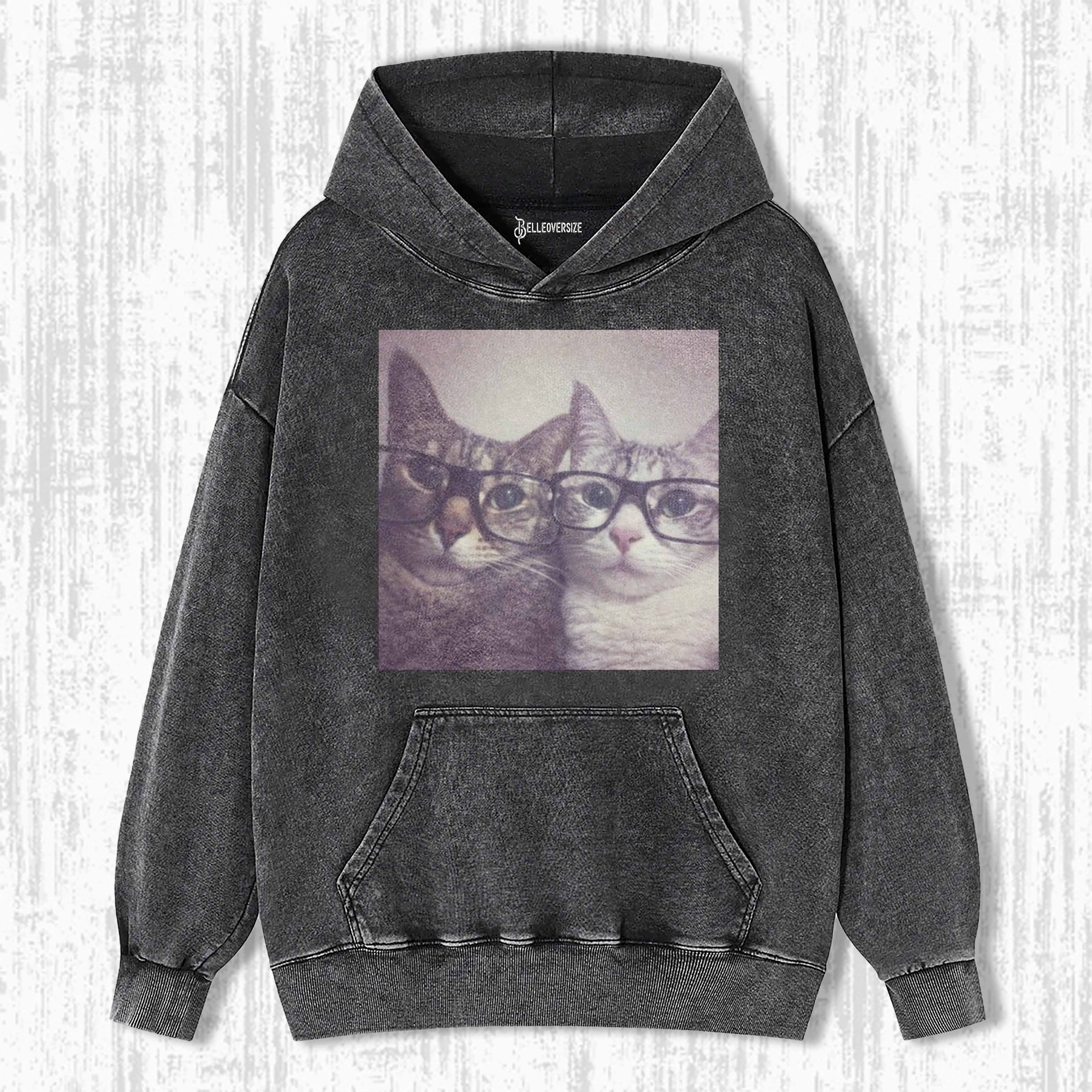 WACKY CAT HOODIE 