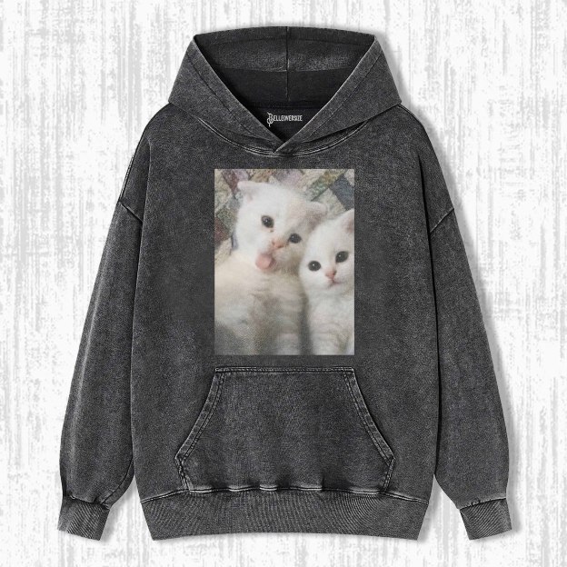 WACKY CAT HOODIE 
