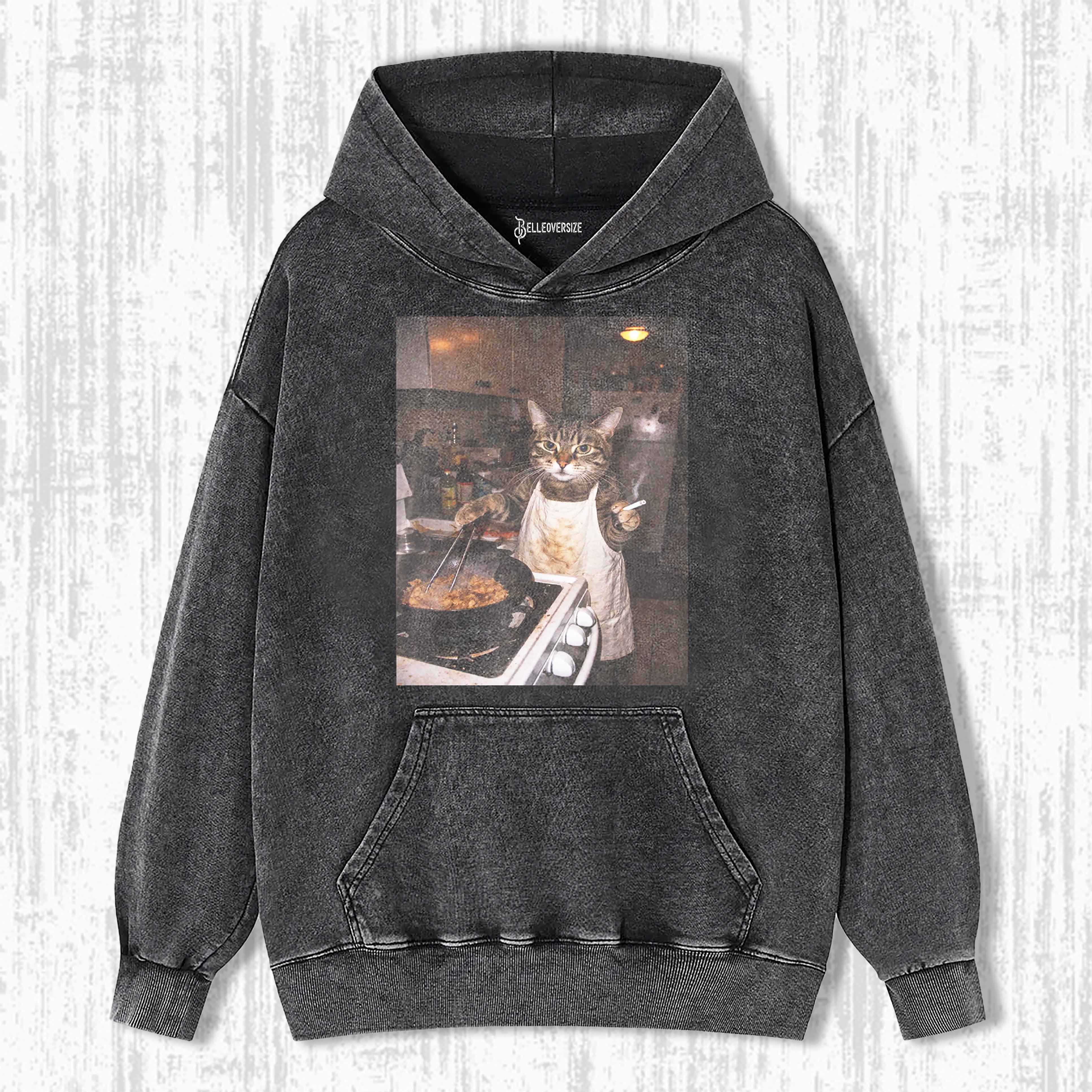 WACKY CAT HOODIE