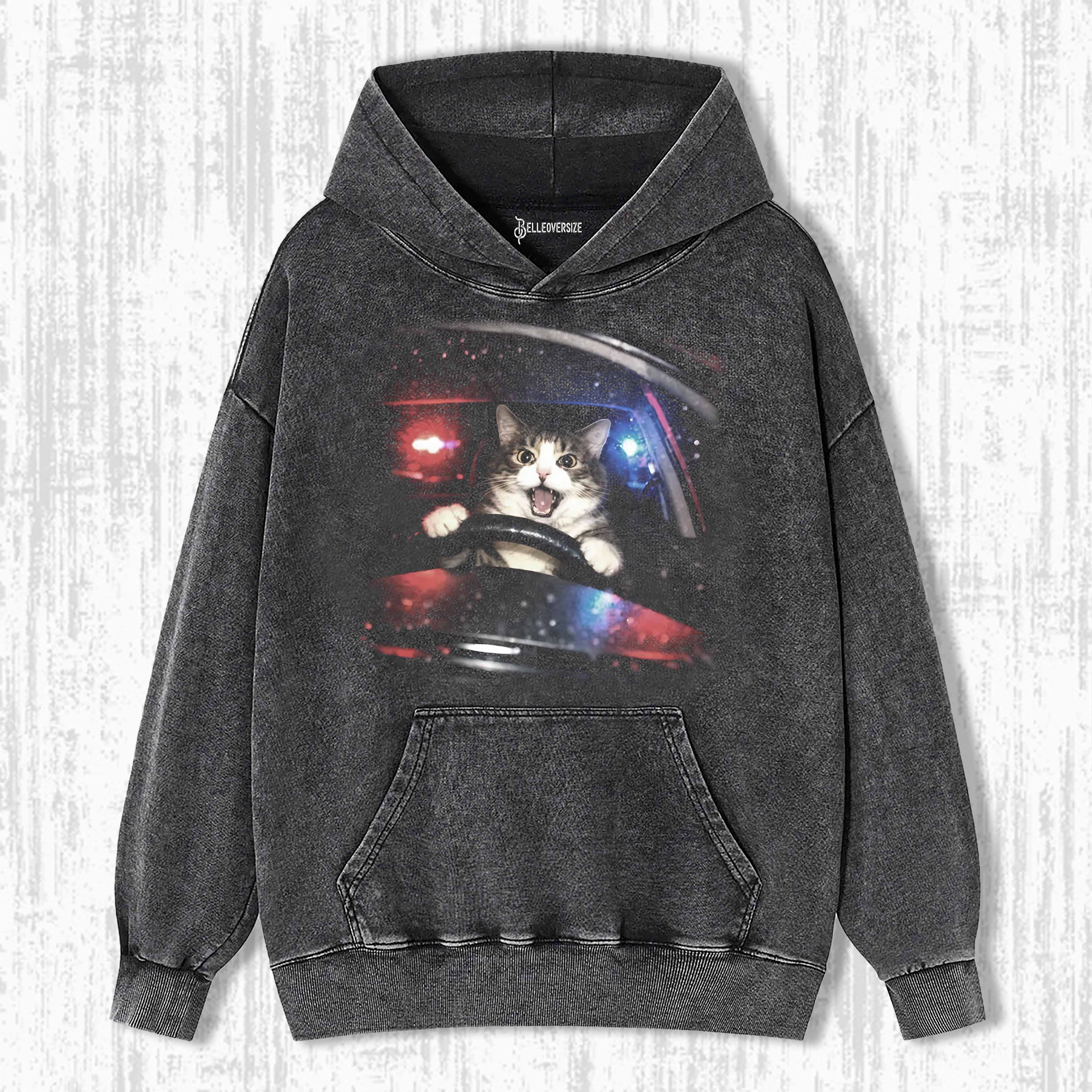 WACKY CAT HOODIE