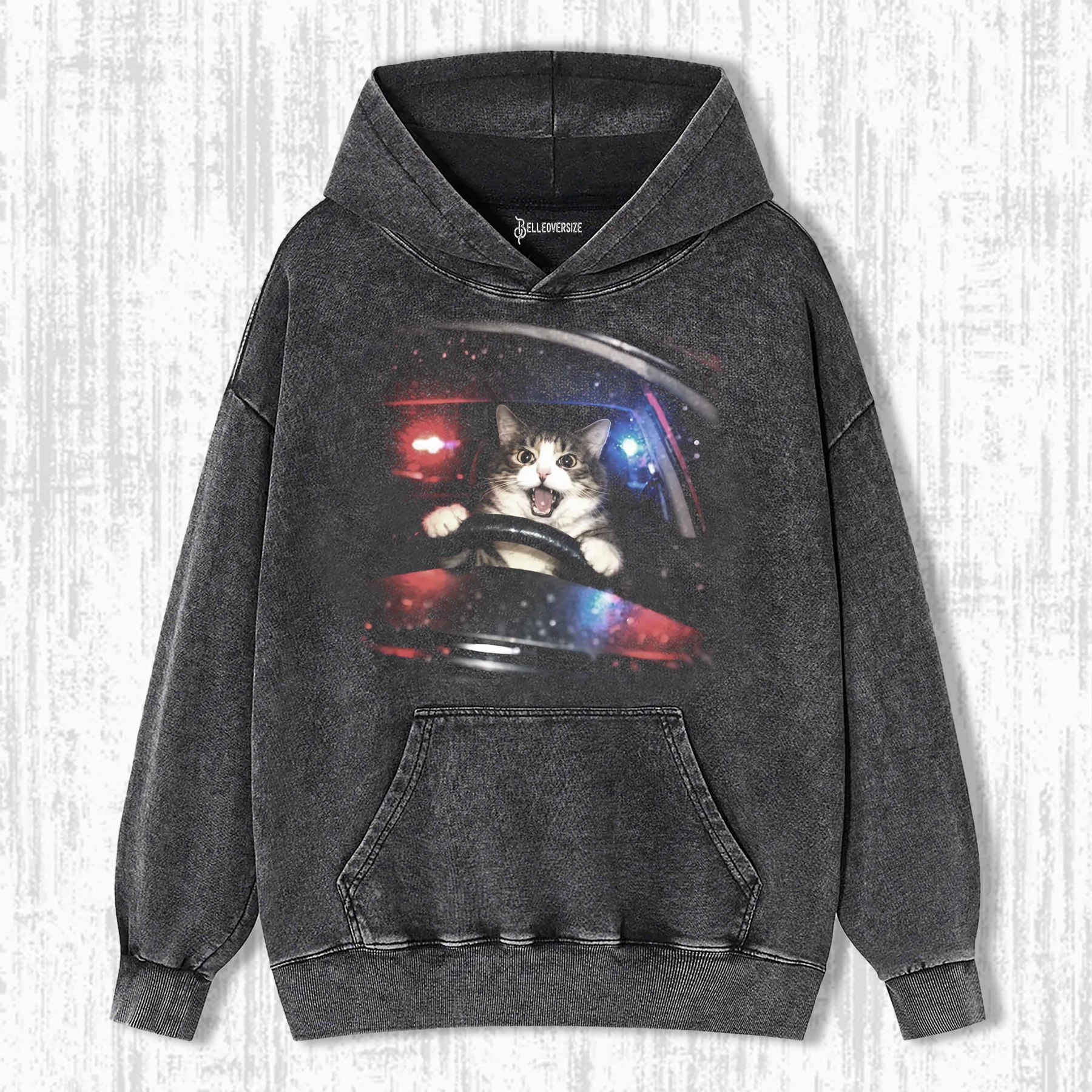 WACKY CAT HOODIE