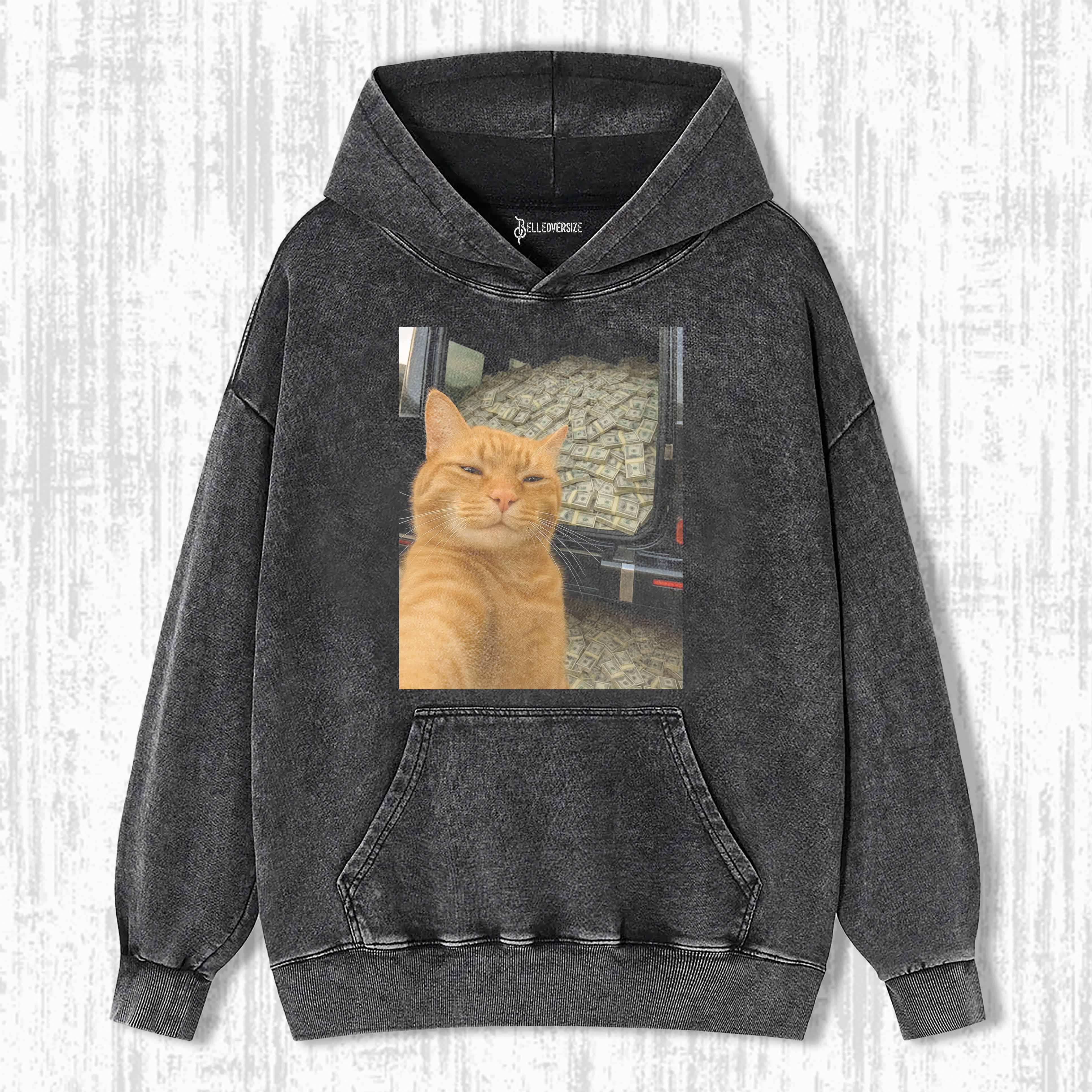 WACKY CAT HOODIE