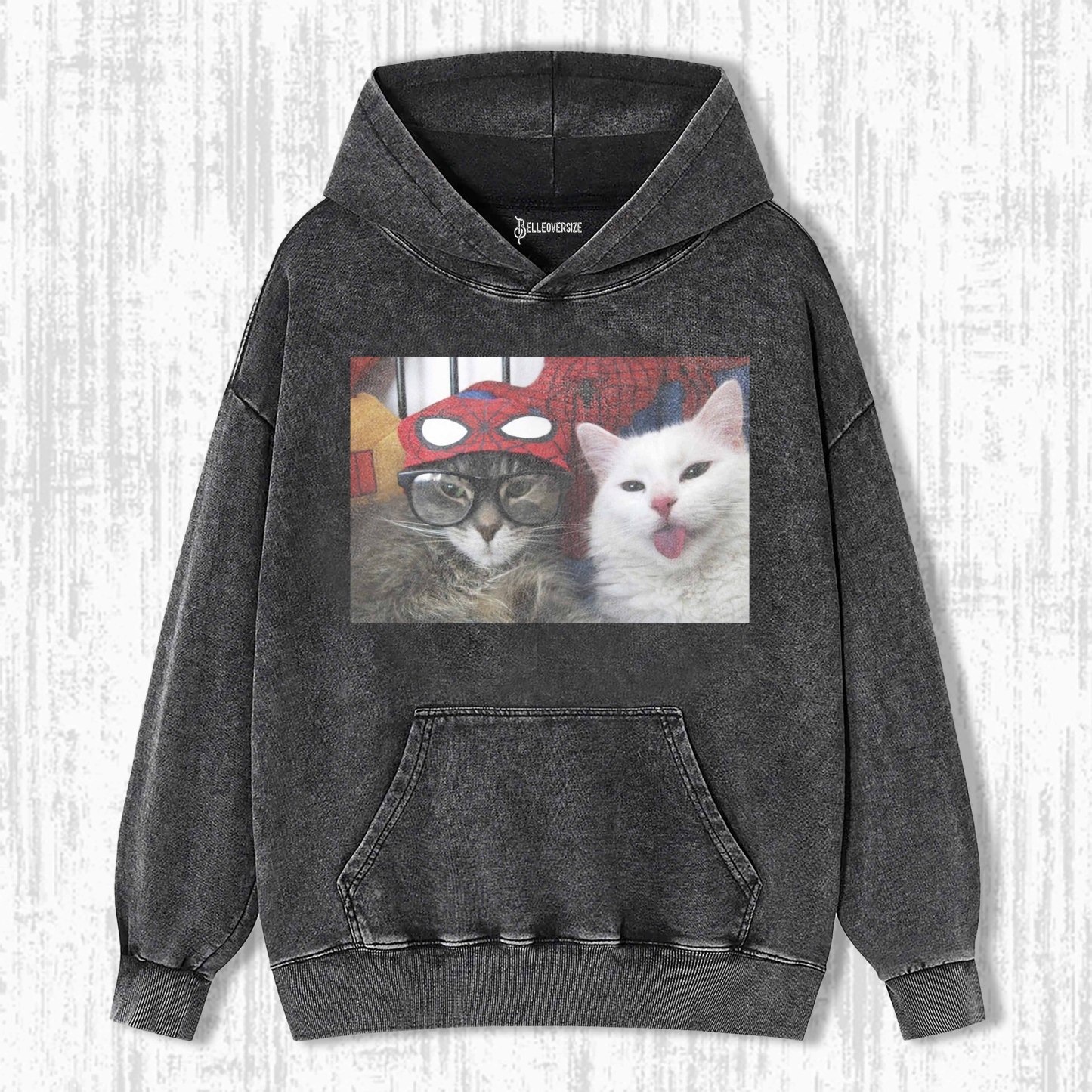WACKY CAT HOODIE 