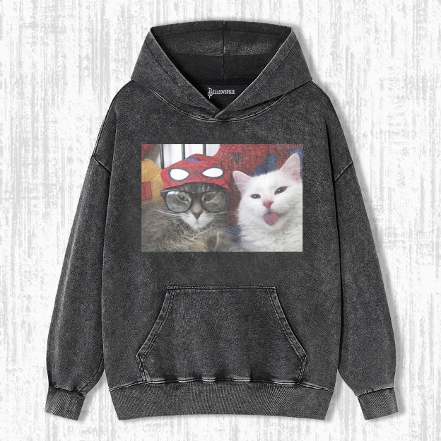 WACKY CAT HOODIE 