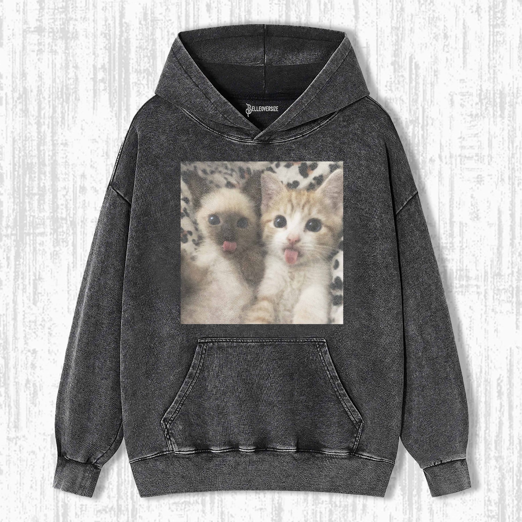 WACKY CAT HOODIE 