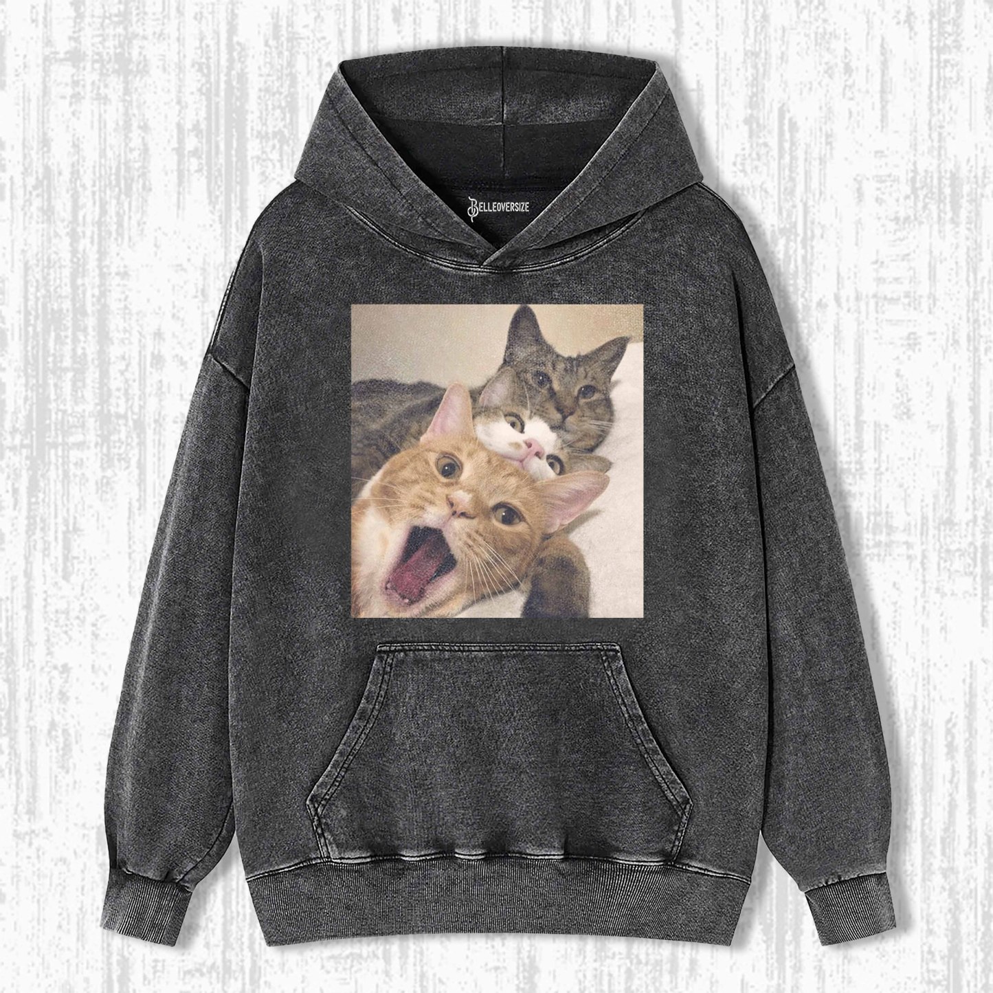 WACKY CAT HOODIE 
