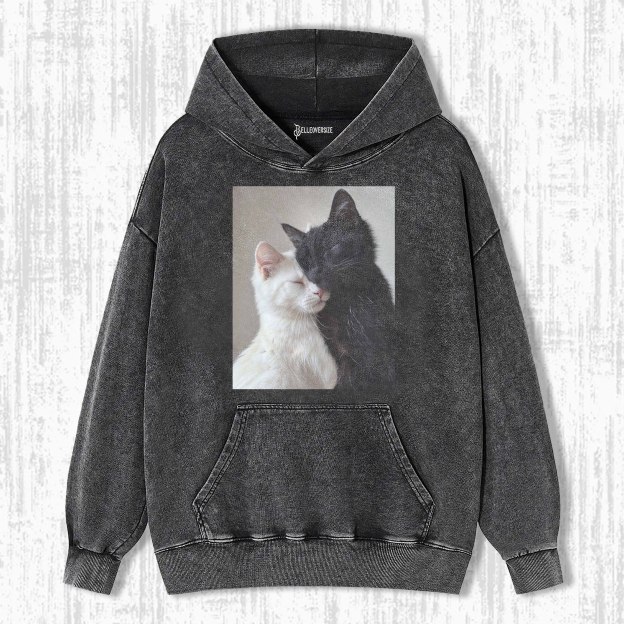 WACKY CAT HOODIE 