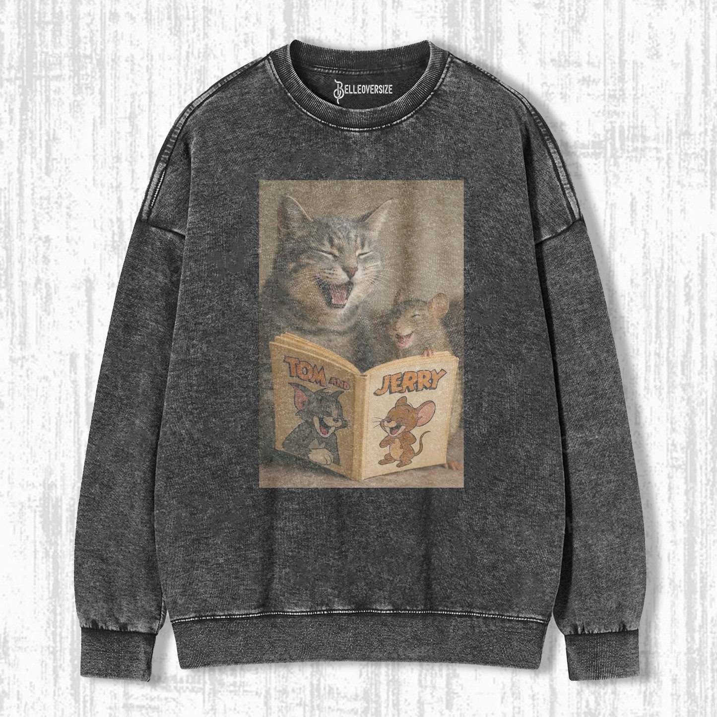 WACKY CAT & MOUSE SWEATSHIRTS