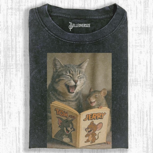 WACKY CAT & MOUSE T-SHIRT