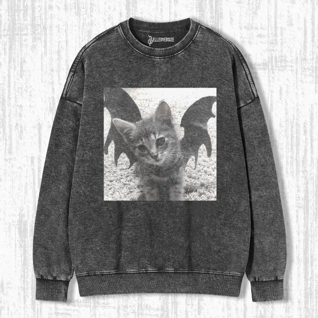 WACKY CAT SWEATSHIRT