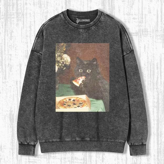 WACKY CAT SWEATSHIRT 