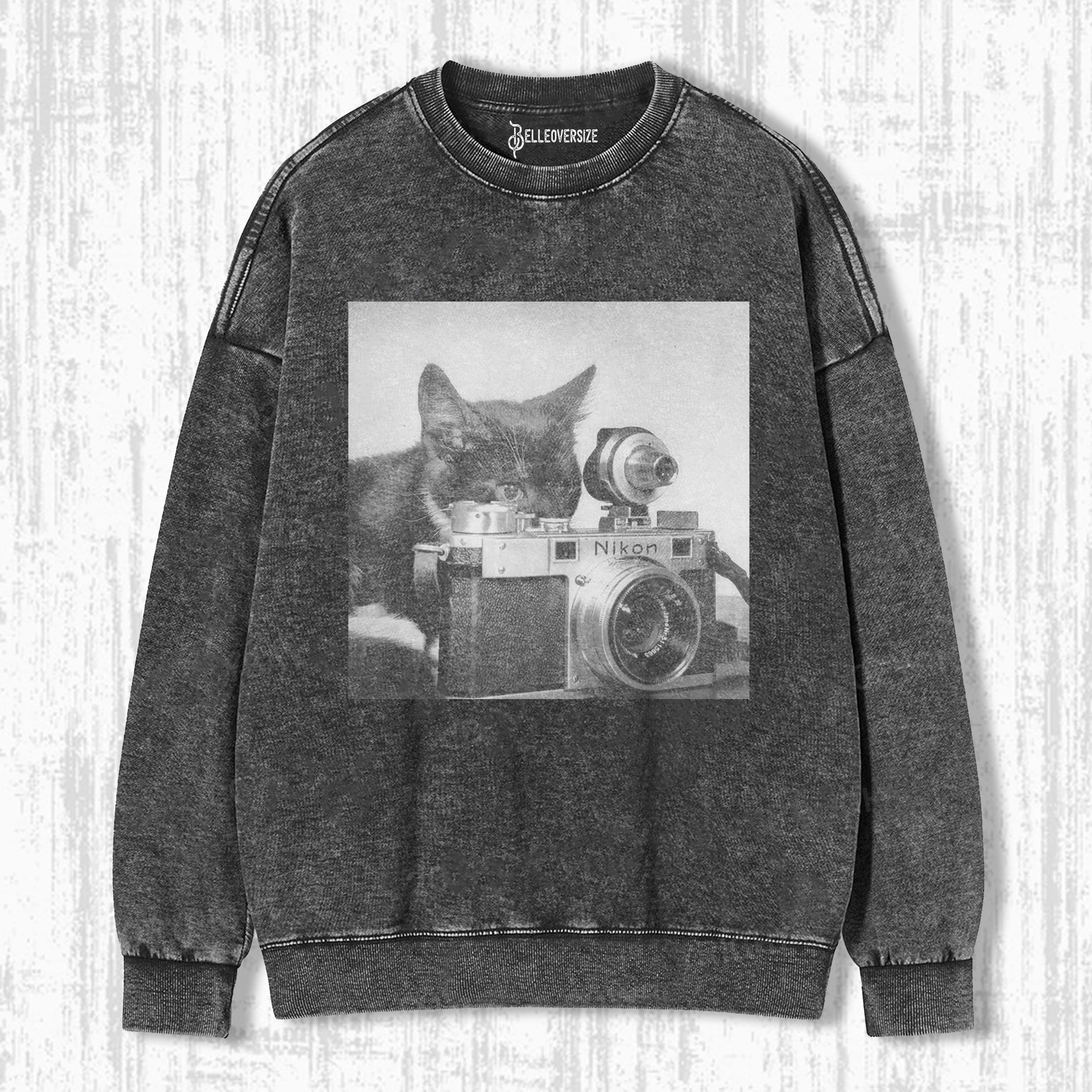 WACKY CAT SWEATSHIRT