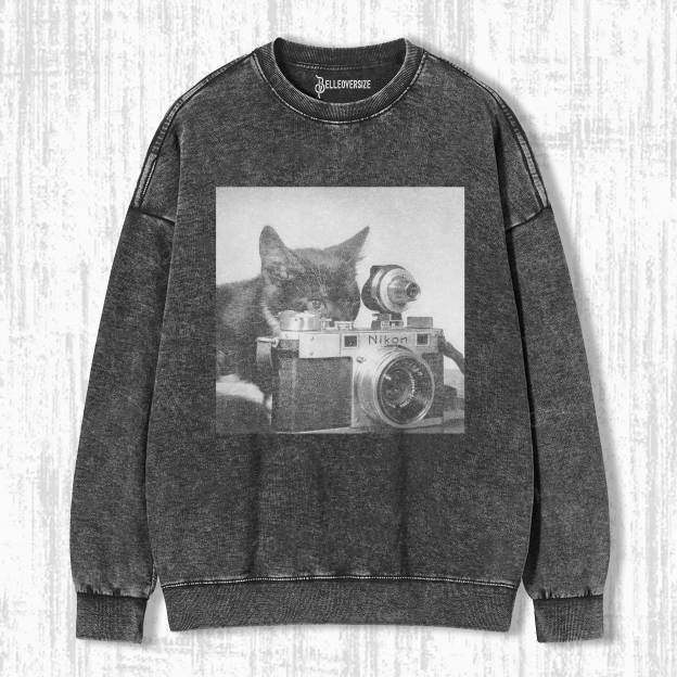 WACKY CAT SWEATSHIRT