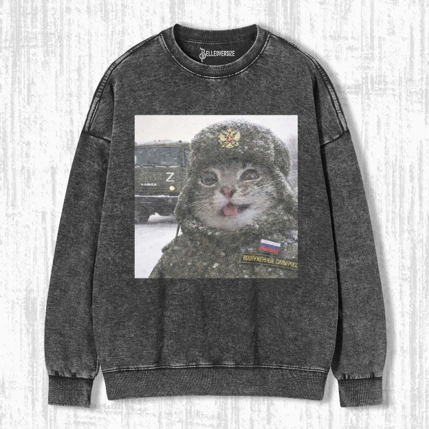 WACKY CAT SWEATSHIRTS 