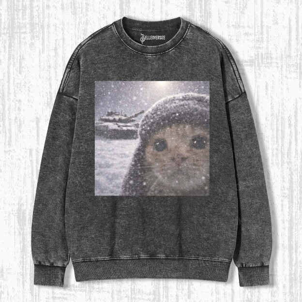 WACKY CAT SWEATSHIRTS 