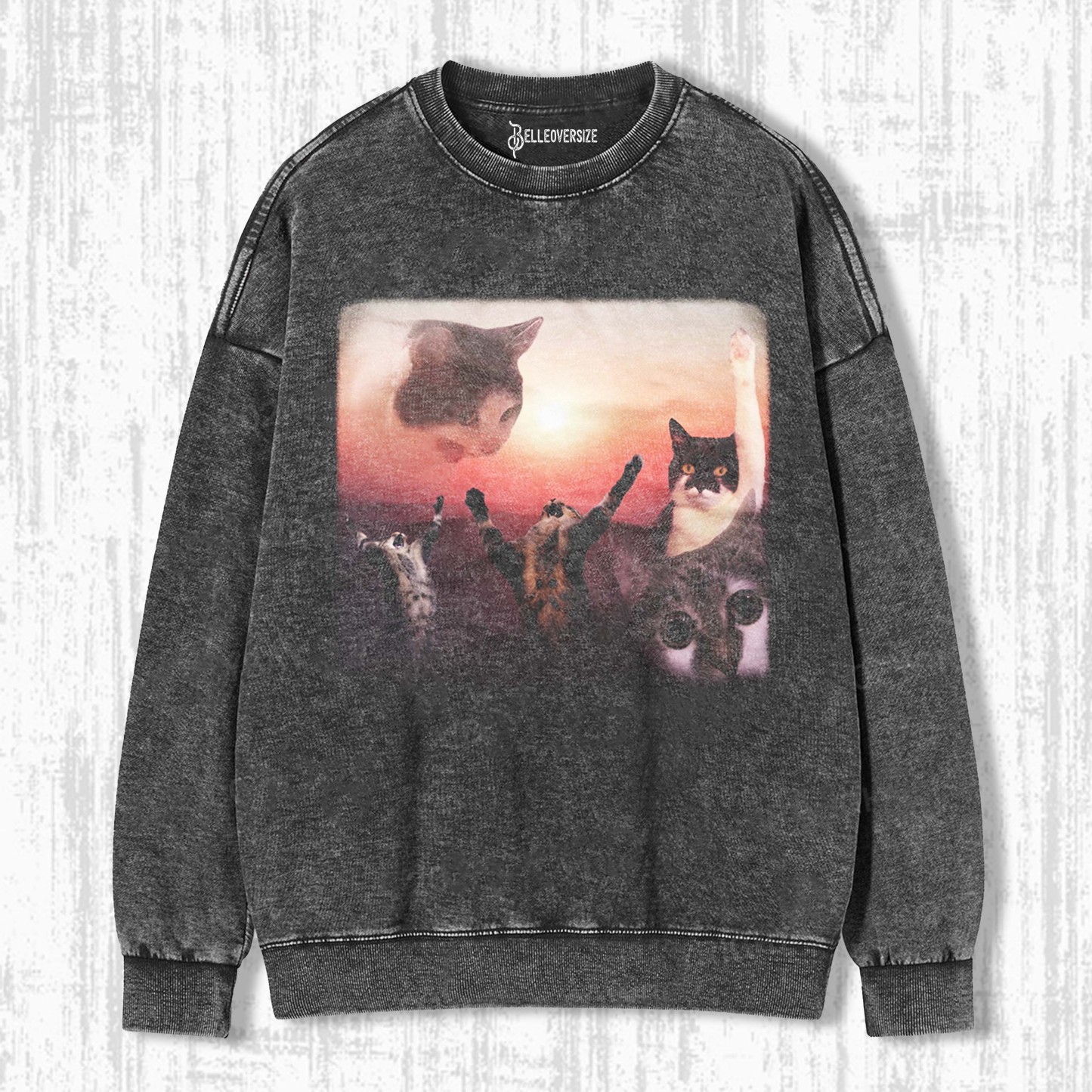 WACKY CAT SWEATSHIRTS