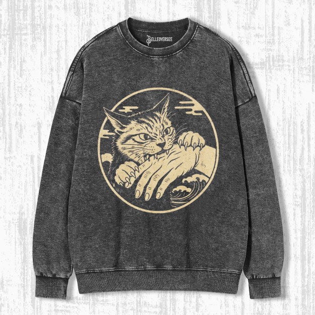 WACKY CAT SWEATSHIRTS
