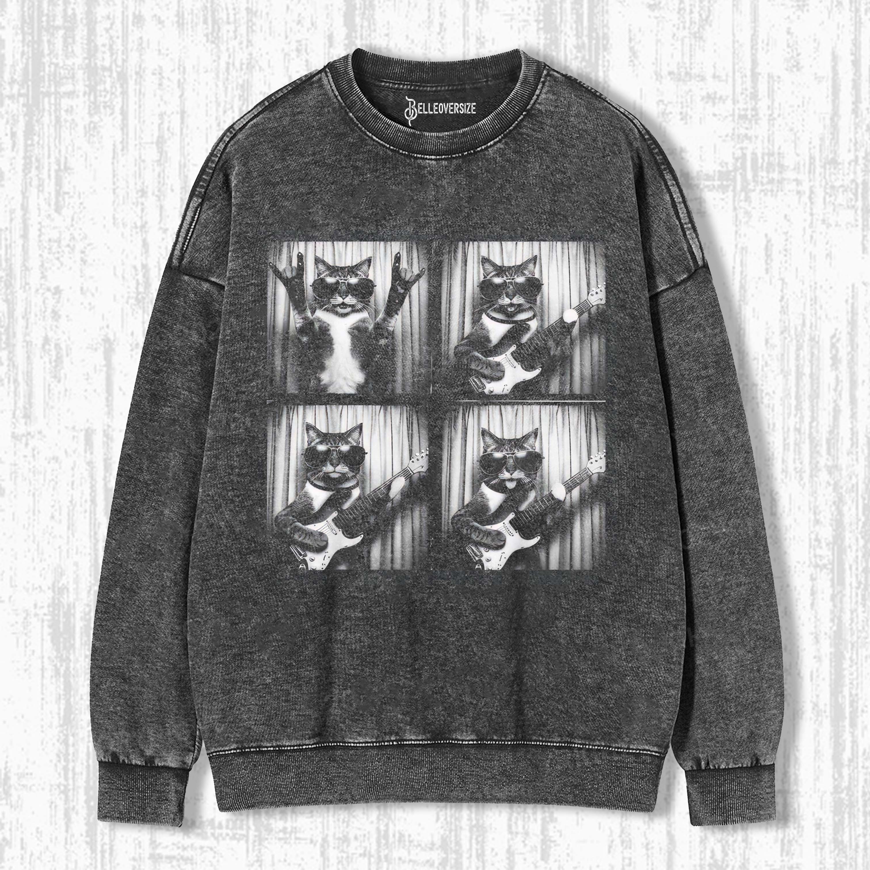 WACKY CAT SWEATSHIRTS