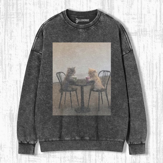 WACKY CAT SWEATSHIRTS