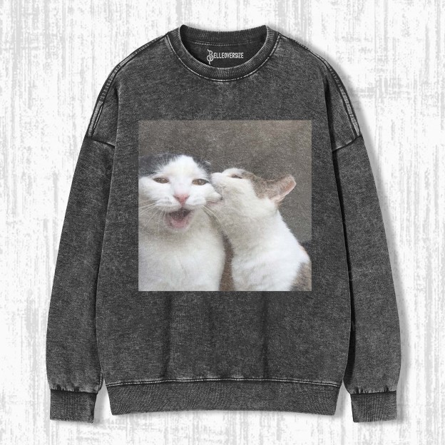 WACKY CAT SWEATSHIRTS