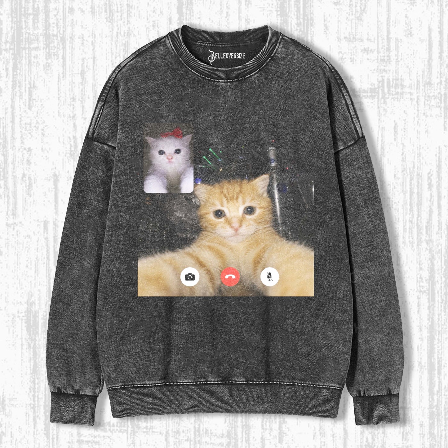 WACKY CAT SWEATSHIRTS