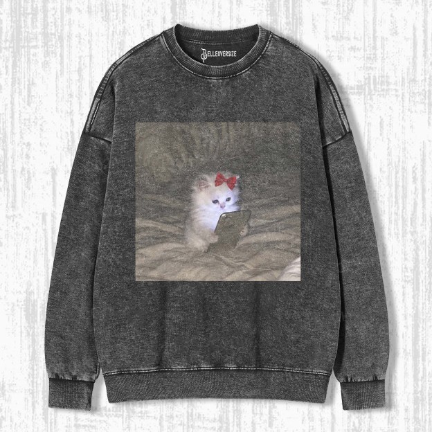 WACKY CAT SWEATSHIRTS