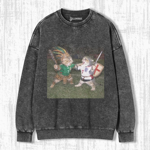 WACKY CAT SWEATSHIRTS