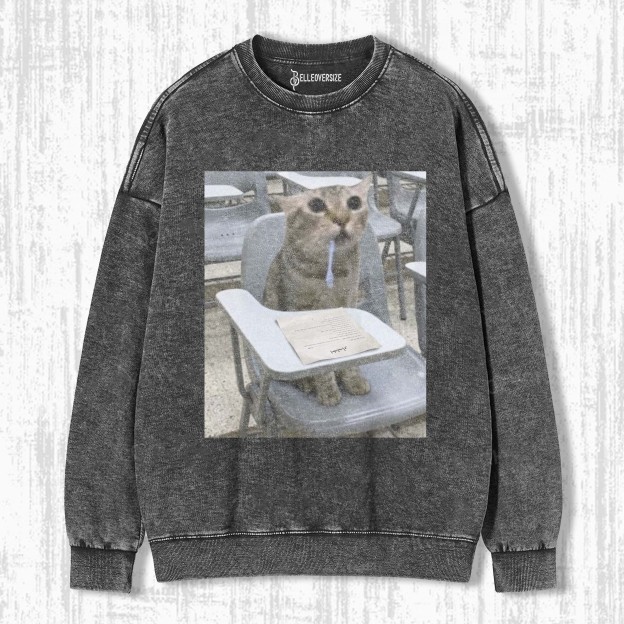 WACKY CAT SWEATSHIRTS