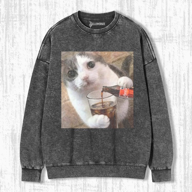 WACKY CAT SWEATSHIRTS