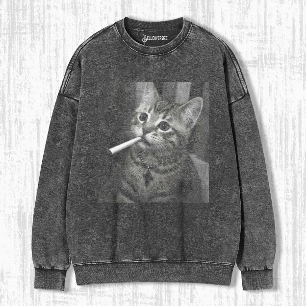 WACKY CAT SWEATSHIRTS