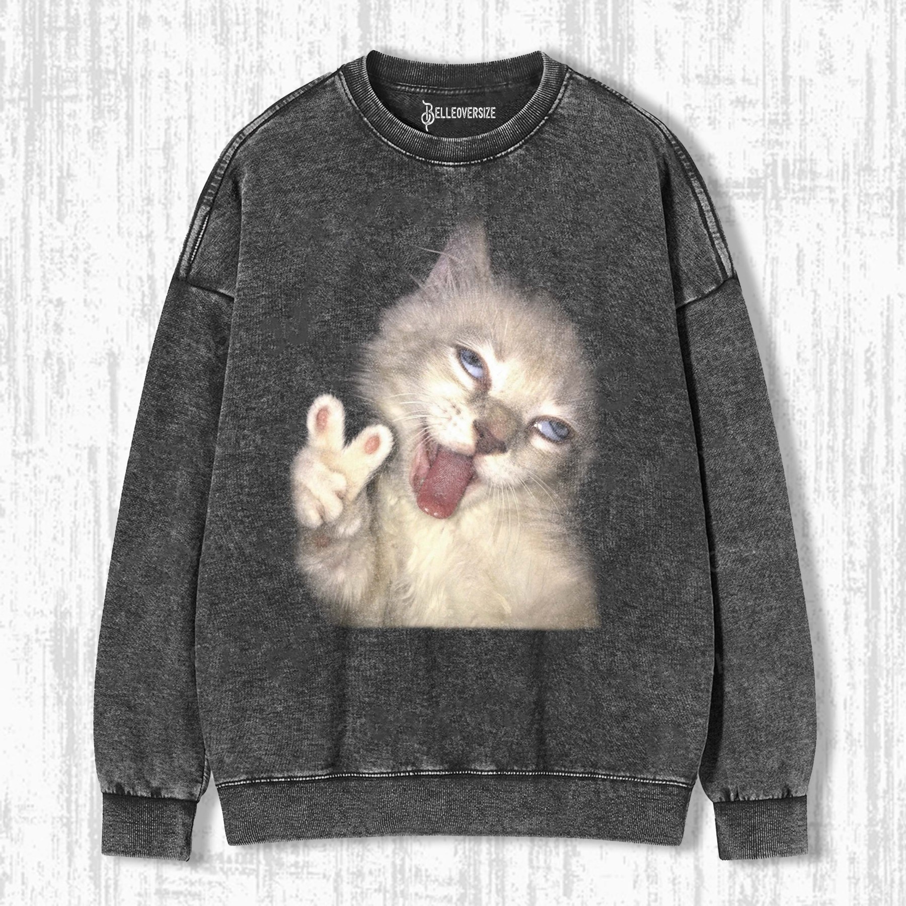 WACKY CAT SWEATSHIRTS
