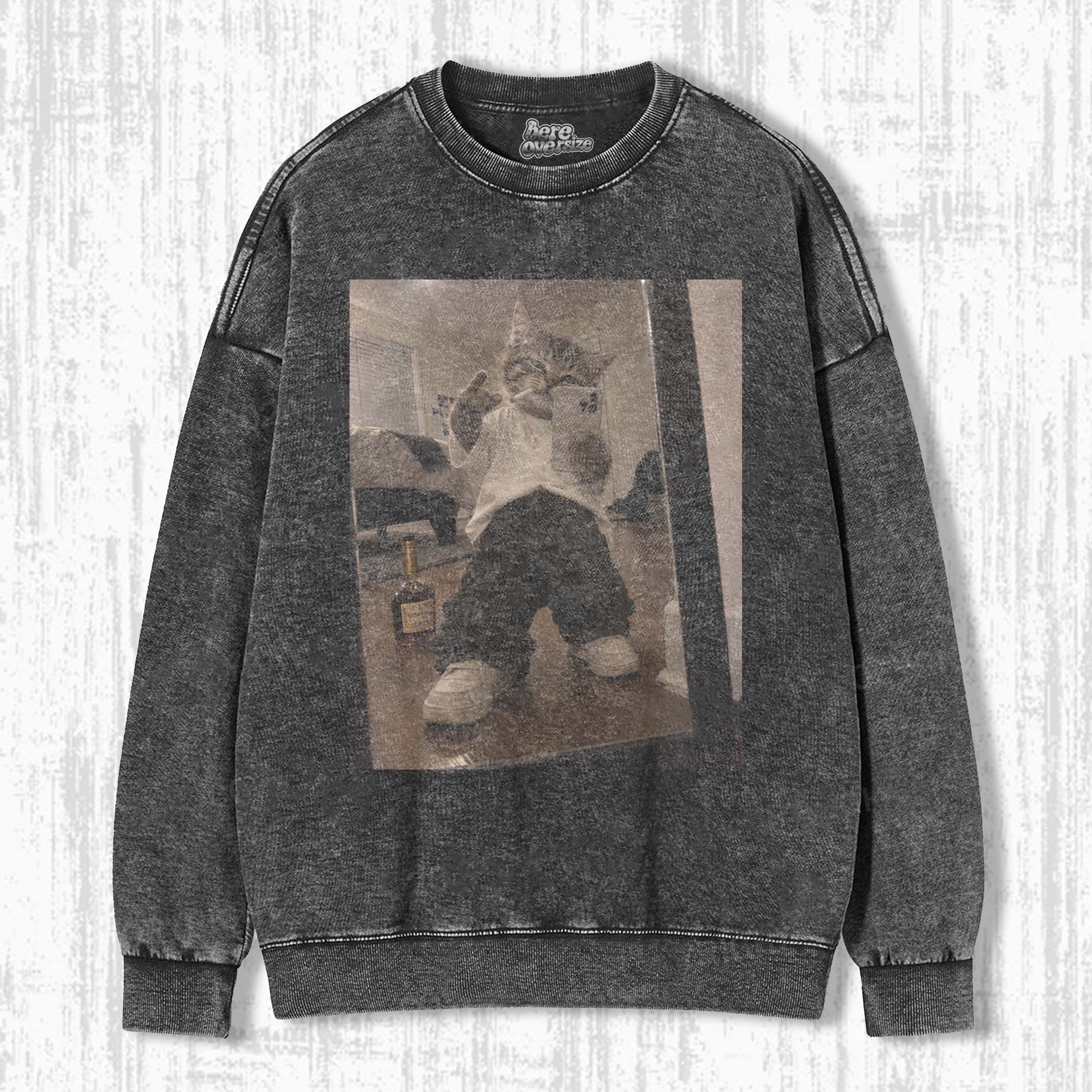WACKY CAT T-SHIRT 