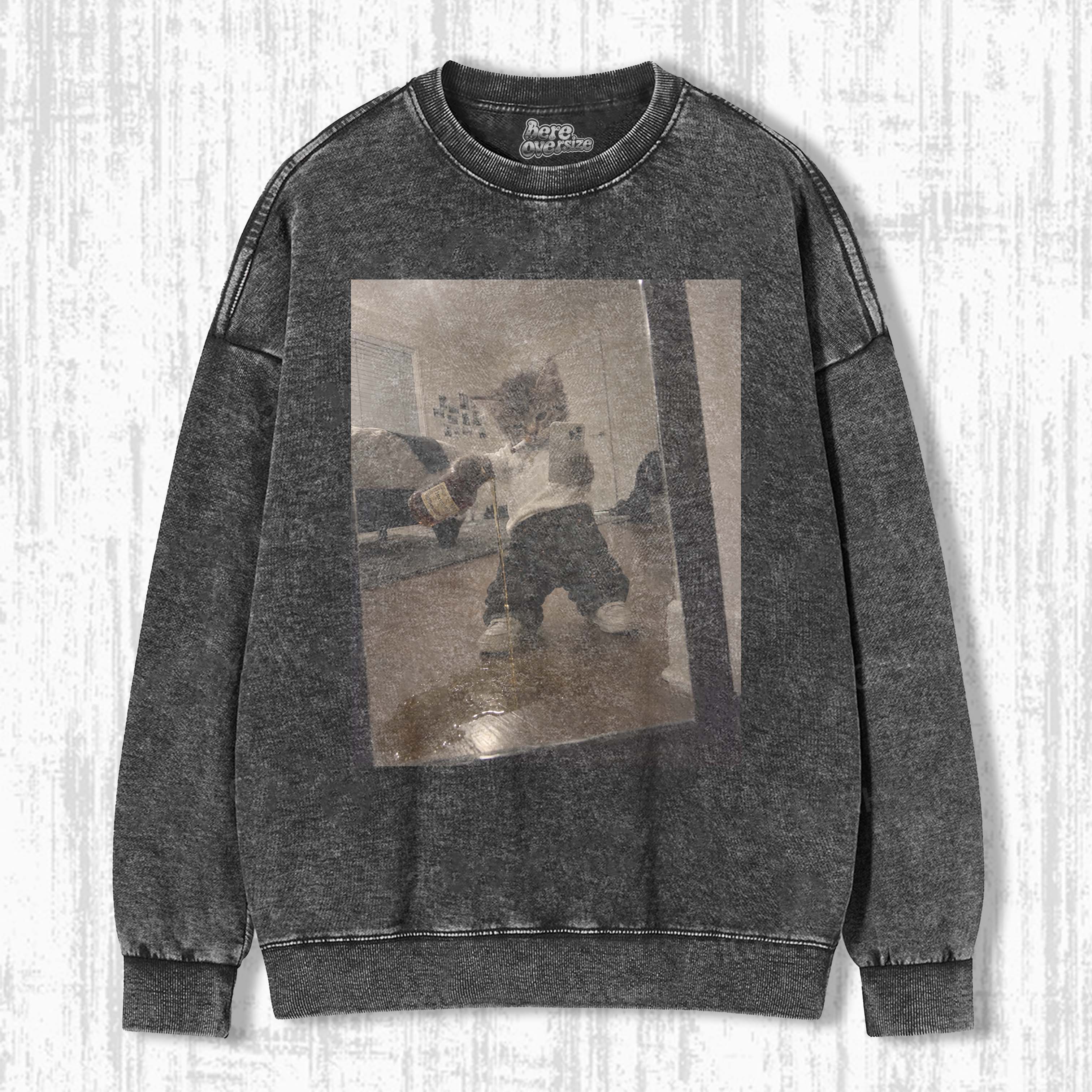 WACKY CAT T-SHIRT 