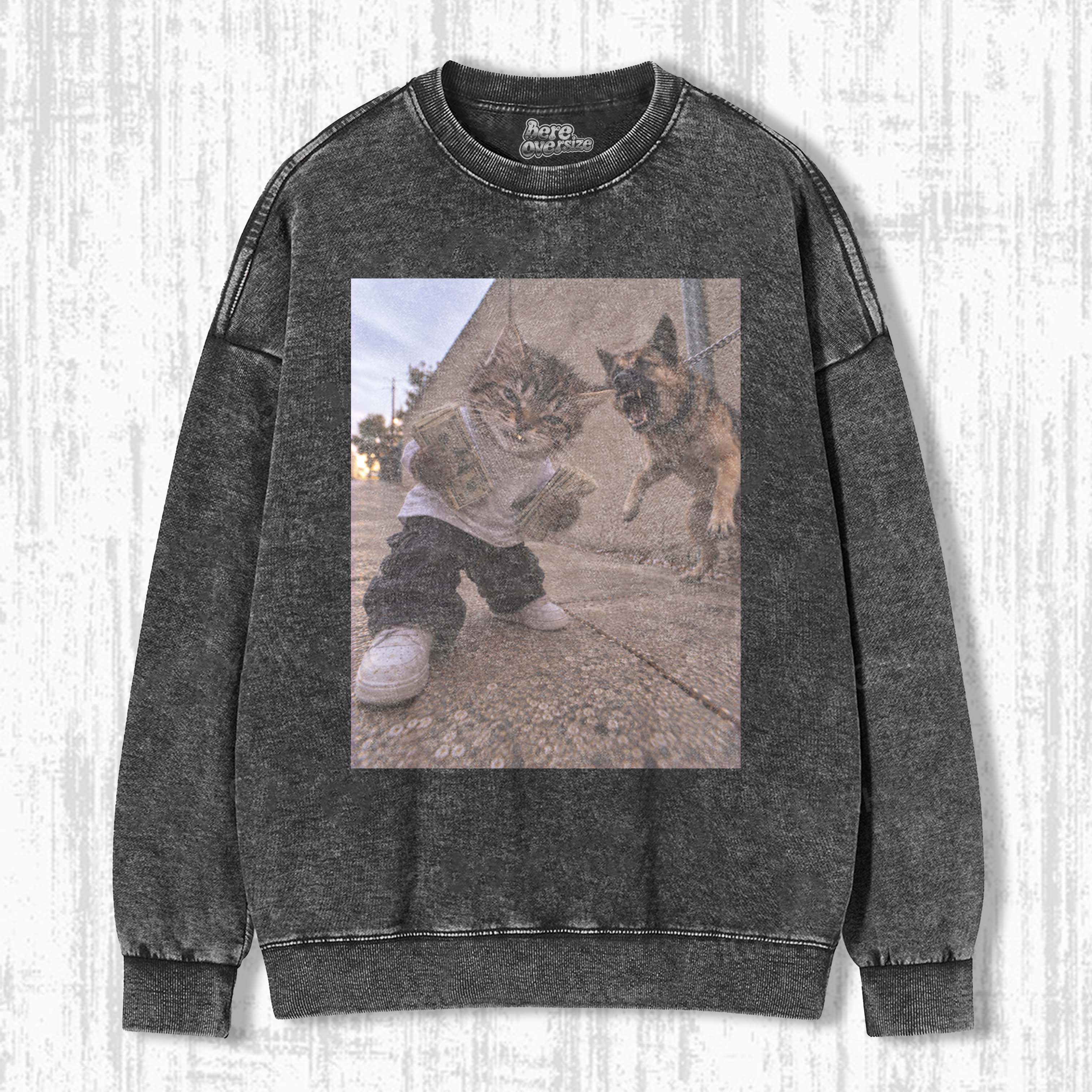 WACKY CAT T-SHIRT 