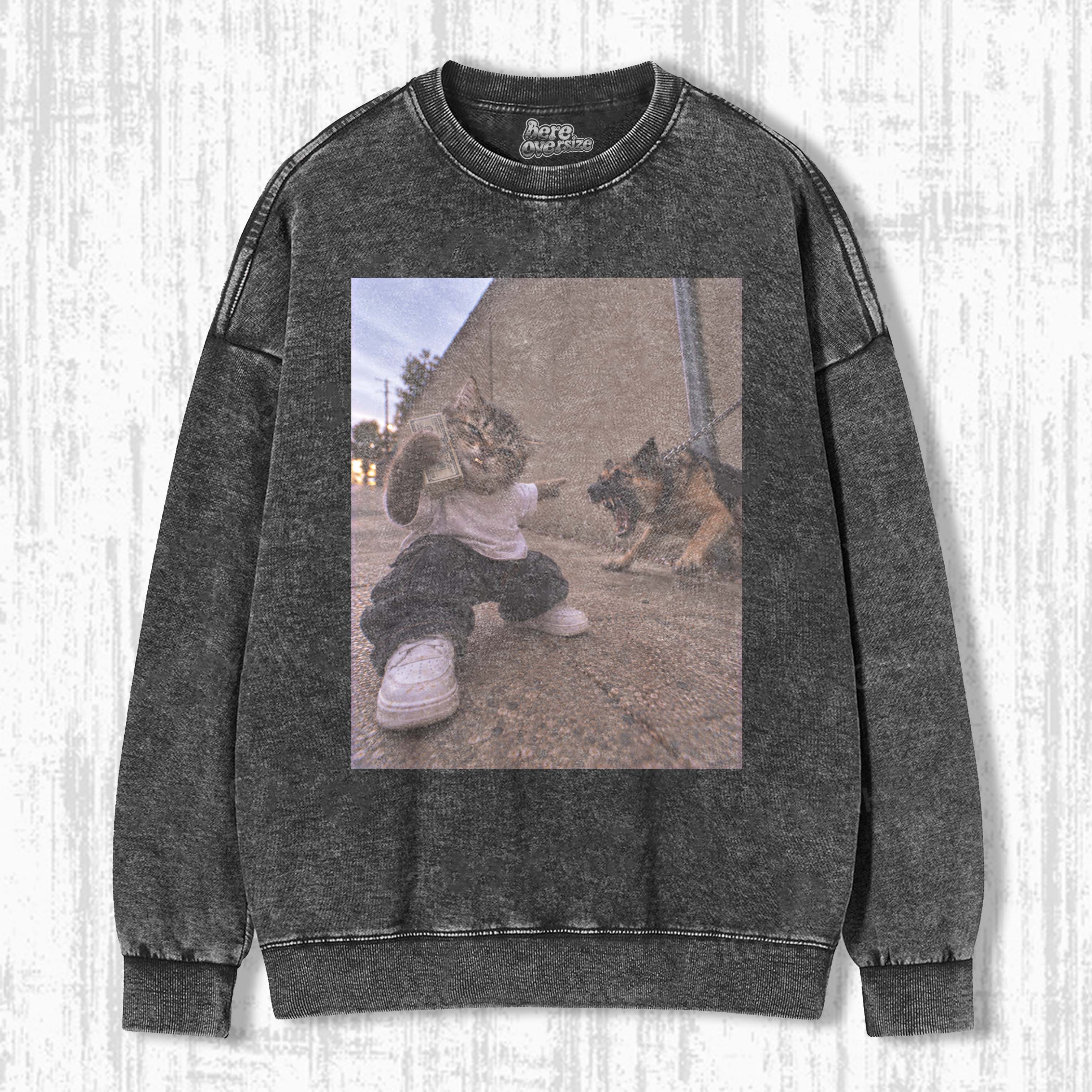 WACKY CAT T-SHIRT 