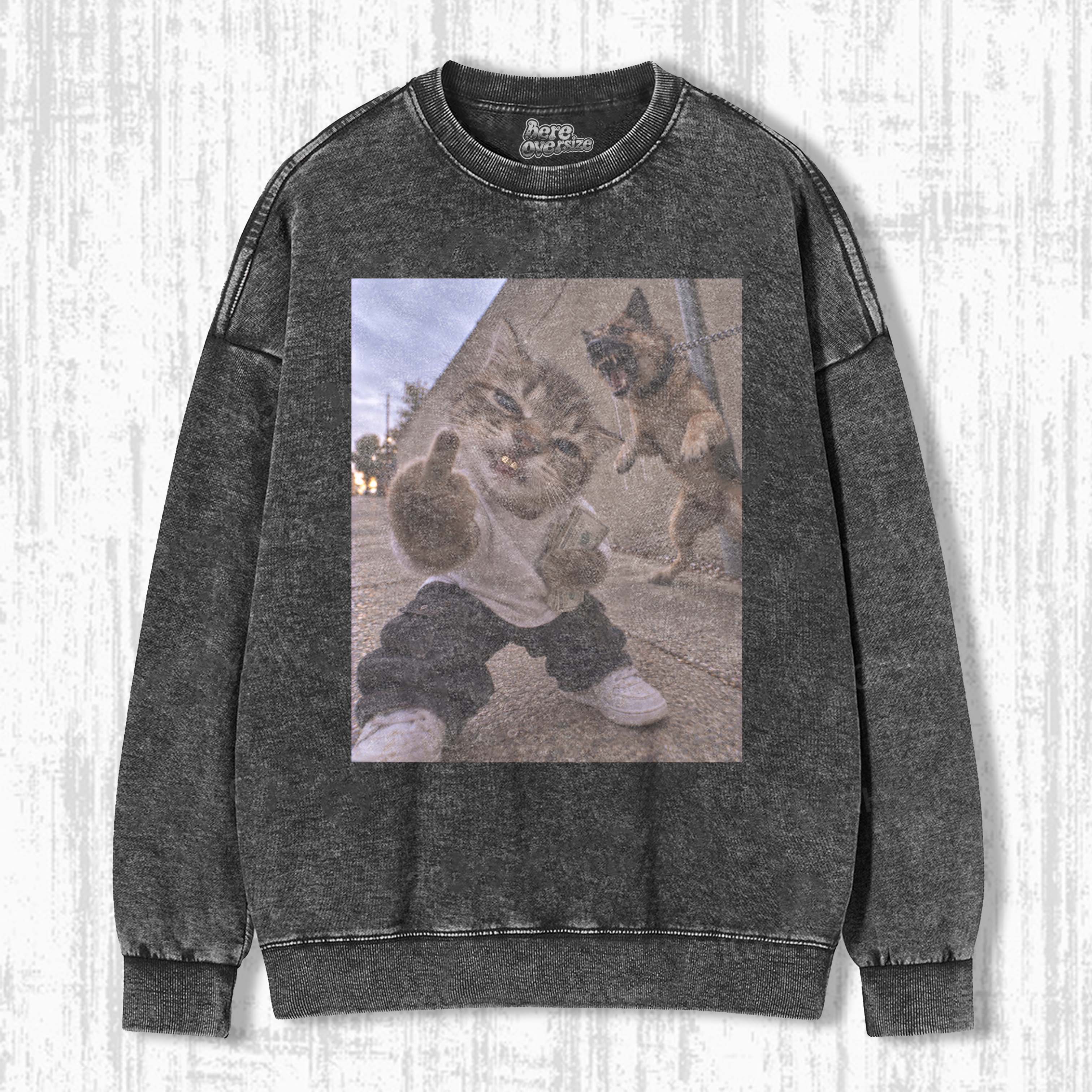 WACKY CAT T-SHIRT 