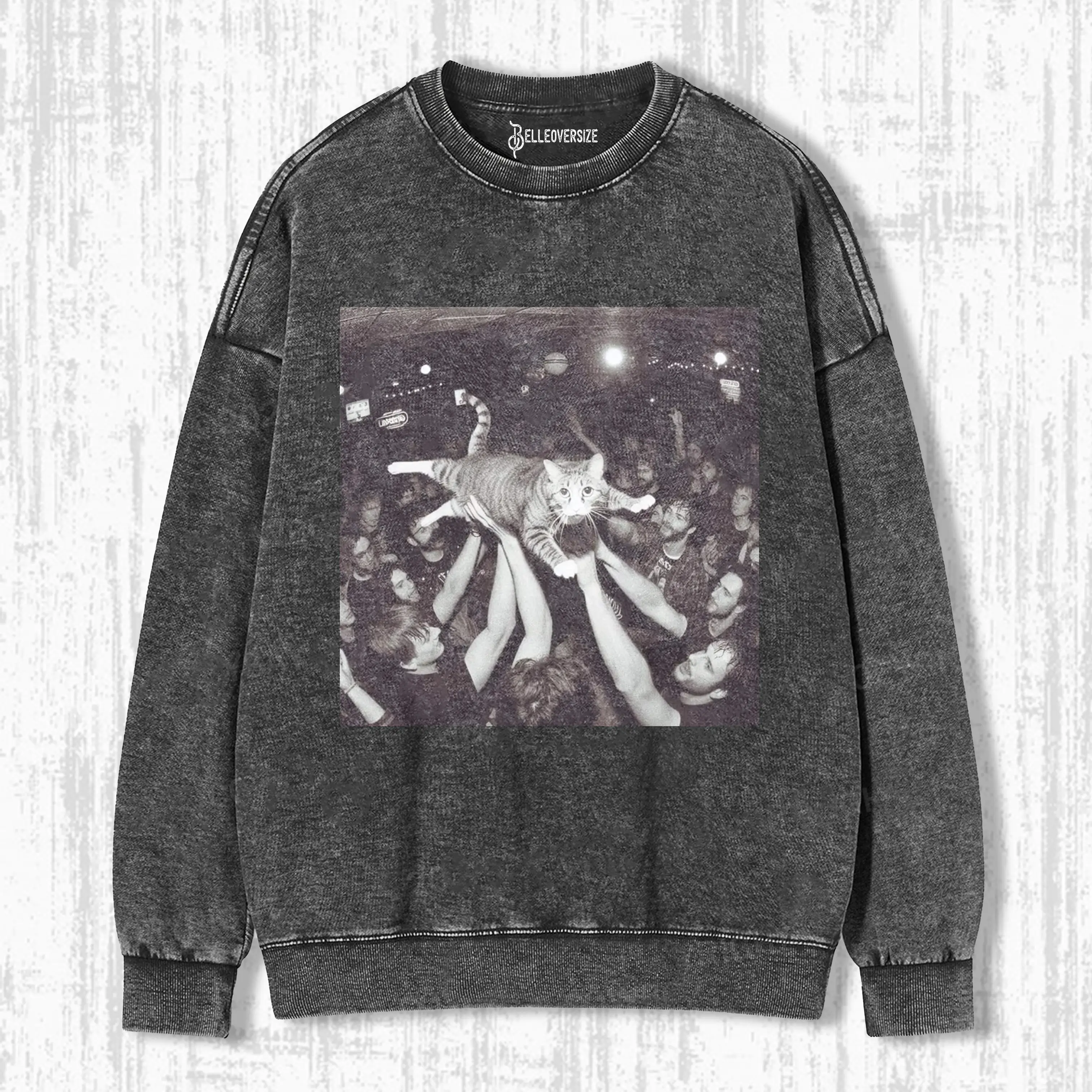 WACKY CAT SWEATSHIRTS