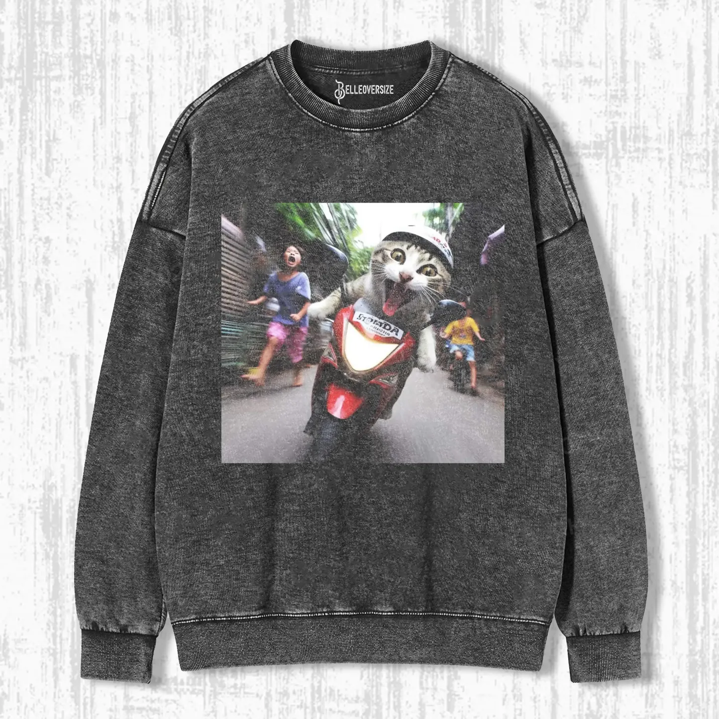 WACKY CAT SWEATSHIRTS