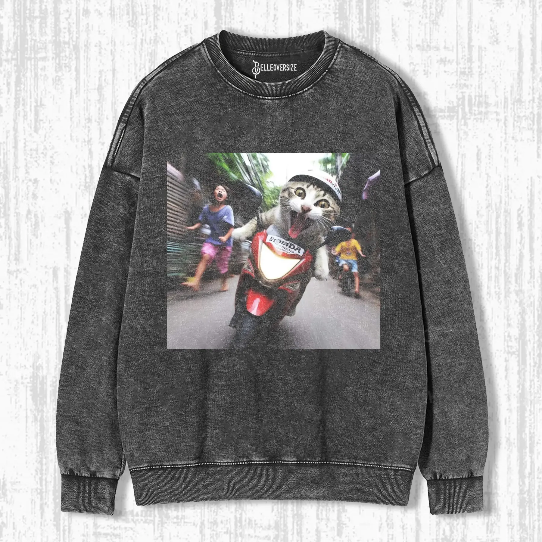 WACKY CAT SWEATSHIRTS