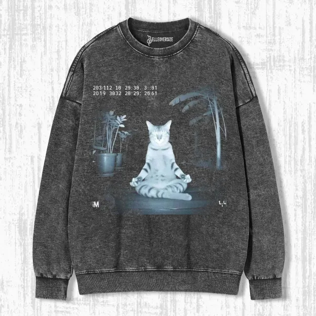 WACKY CAT SWEATSHIRTS