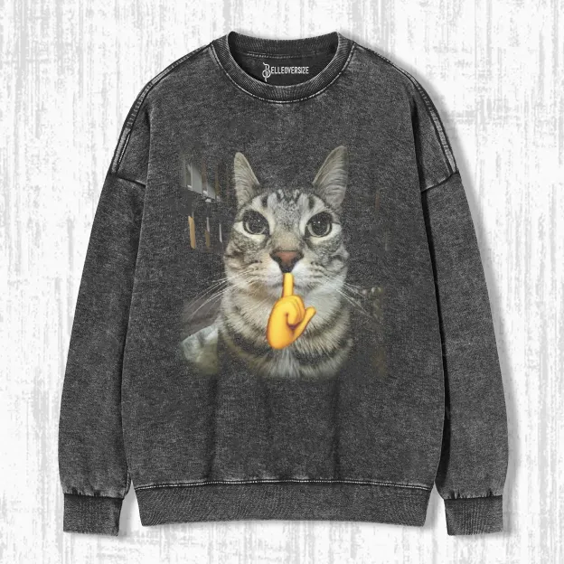 WACKY CAT SWEATSHIRTS