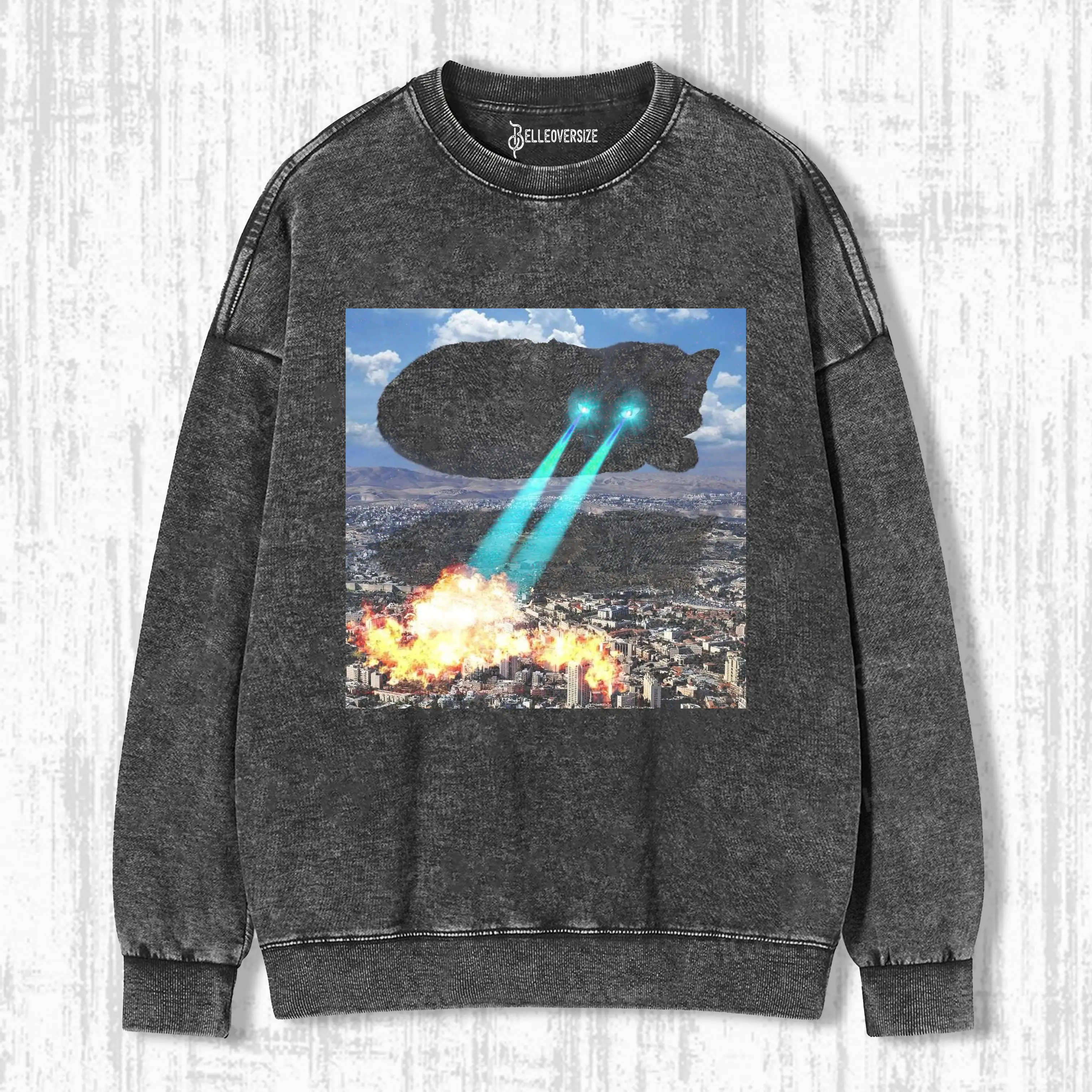 WACKY CAT SWEATSHIRTS